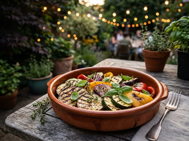 Légumes du soleil grillés